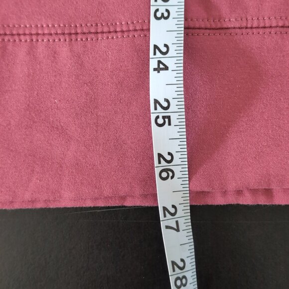 Earth Yoga Sweatshirt Women's XL Fleece-lined Thumbholes Rose Pink - Picture 9 of 9